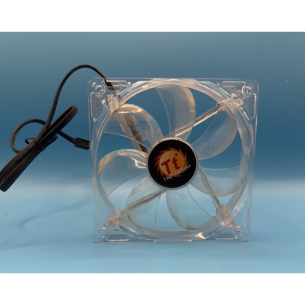 Thermaltake TT-1225 A1225L12S 120mm 12V Case Fan Clear Plastic
